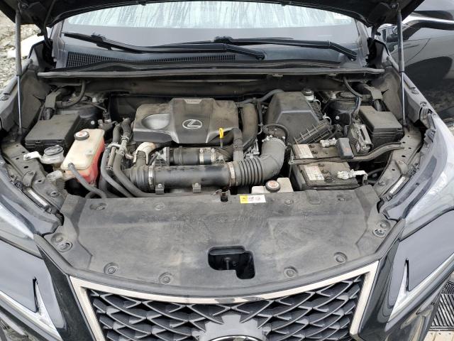 JTJBARBZ7J2173040 - 2018 LEXUS NX 300 BASE შავი ფოტო 12