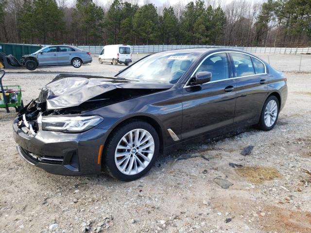 WBA13BJ00MWX01837 - 2021 BMW 530 XI GRAY photo 1