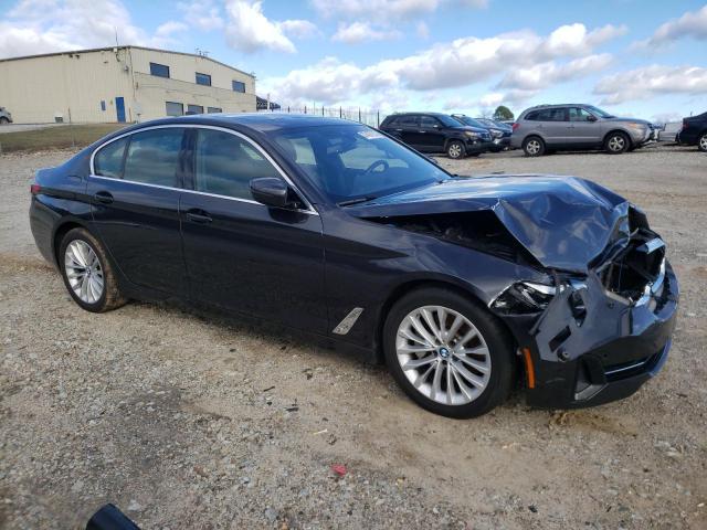 WBA13BJ00MWX01837 - 2021 BMW 530 XI GRAY photo 4