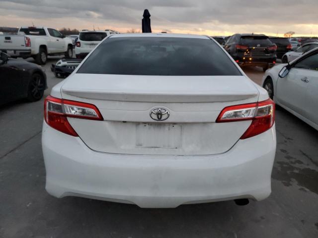 4T1BF1FK6DU643453 - 2013 TOYOTA CAMRY L WHITE photo 6