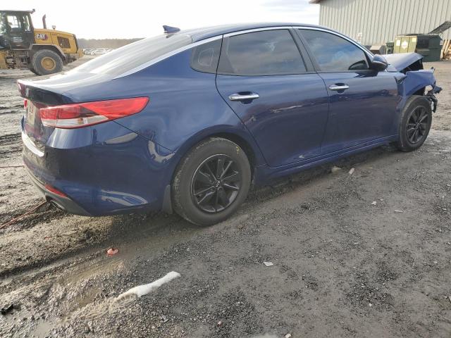 5XXGT4L33JG183610 - 2018 KIA OPTIMA LX BLUE photo 3