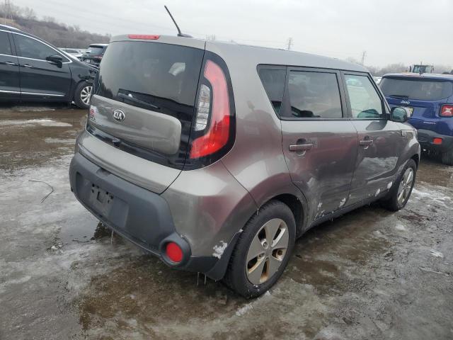 KNDJN2A28F7163304 - 2015 KIA SOUL GRAY photo 3