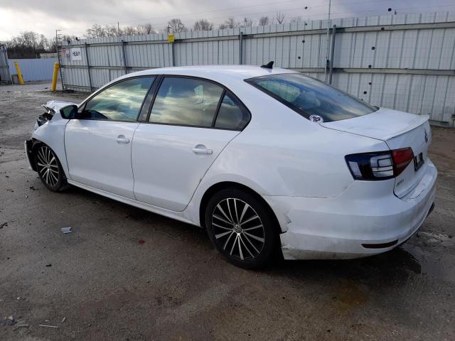 3VWB17AJ7GM279683 - 2016 VOLKSWAGEN JETTA SPORT WHITE photo 2