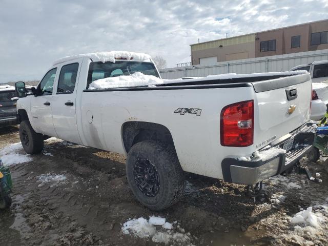 1GC1KVC82CF149136 - 2012 CHEVROLET SILVERADO K2500 HEAVY DUTY WHITE photo 2