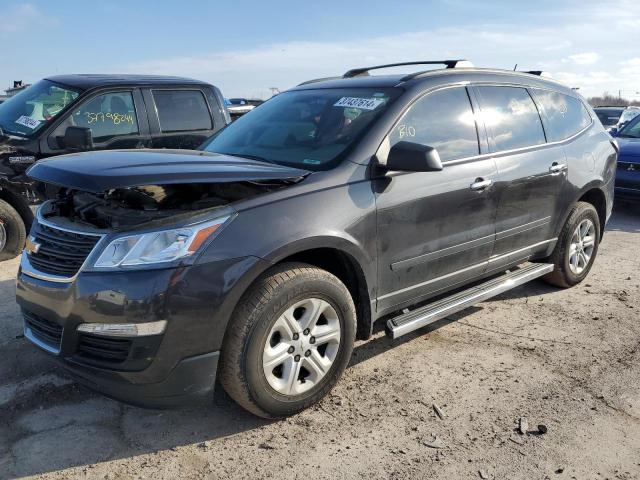 1GNKRFED7HJ302914 - 2017 CHEVROLET TRAVERSE LS GRAY photo 1