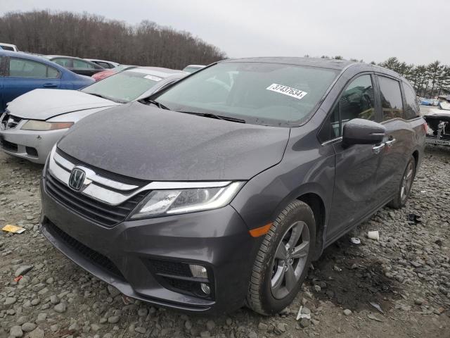 5FNRL6H79LB047438 - 2020 HONDA ODYSSEY EXL GRAY photo 1