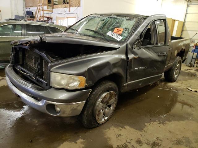 1D7HU18DX4S564923 - 2004 DODGE RAM 1500 ST GRAY photo 1