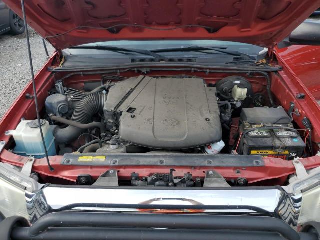 5TFJU4GN4FX088875 - 2015 TOYOTA TACOMA DOUBLE CAB PRERUNNER RED photo 11