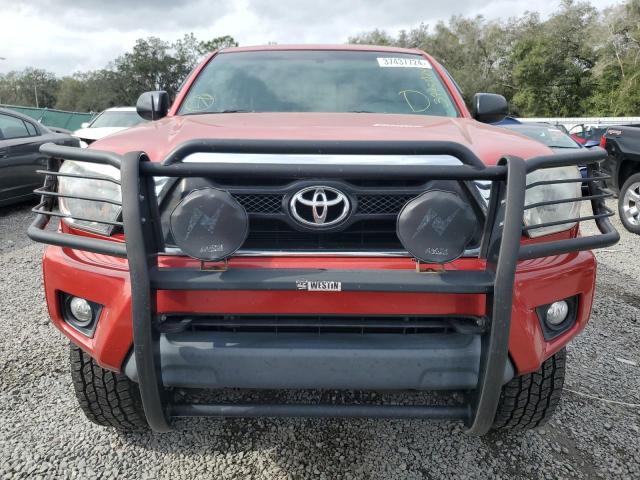 5TFJU4GN4FX088875 - 2015 TOYOTA TACOMA DOUBLE CAB PRERUNNER RED photo 5