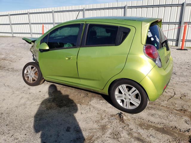 KL8CC6S95DC569927 - 2013 CHEVROLET SPARK 1LT GREEN photo 2