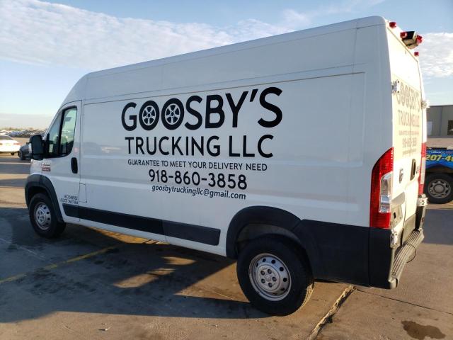 3C6TRVDG9KE512266 - 2019 RAM PROMASTER 2500 HIGH أبيض صورة 2