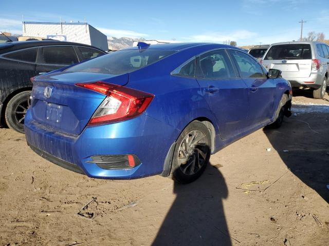 2HGFC2F78JH540762 - 2018 HONDA CIVIC EX BLUE photo 3