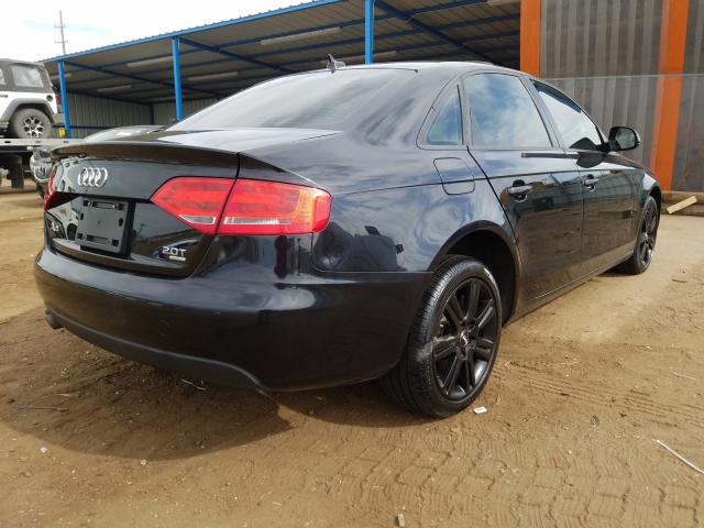 WAULF78K59N068382 - 2009 AUDI A4 2.0T QUATTRO  photo 4