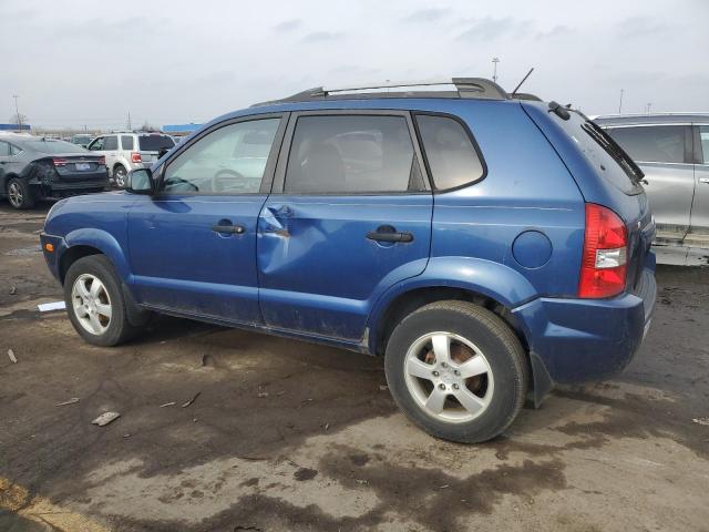 KM8JM12B47U646864 - 2007 HYUNDAI TUCSON GLS BLUE photo 2