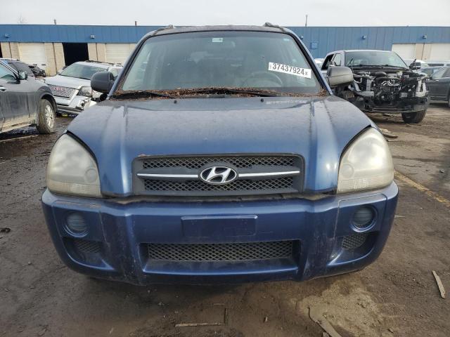 KM8JM12B47U646864 - 2007 HYUNDAI TUCSON GLS BLUE photo 5