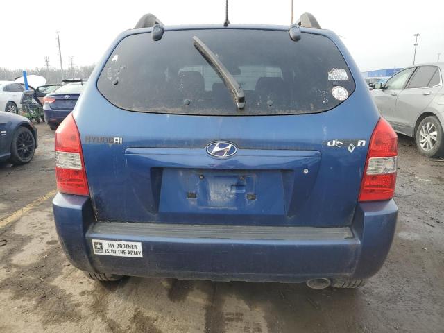 KM8JM12B47U646864 - 2007 HYUNDAI TUCSON GLS BLUE photo 6