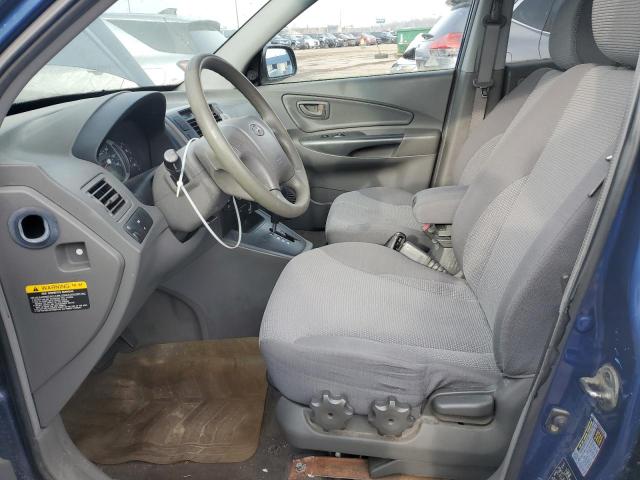 KM8JM12B47U646864 - 2007 HYUNDAI TUCSON GLS BLUE photo 7