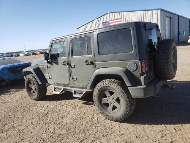 1C4BJWDG2FL652786 - 2015 JEEP WRANGLER U SPORT მწვანე ფოტო 2