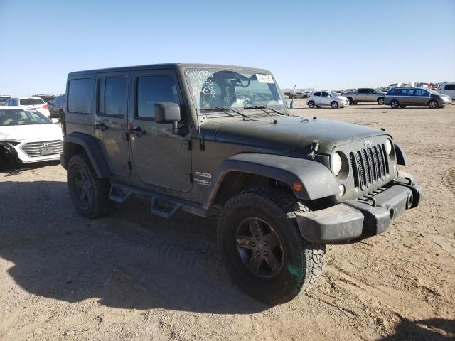 1C4BJWDG2FL652786 - 2015 JEEP WRANGLER U SPORT მწვანე ფოტო 4