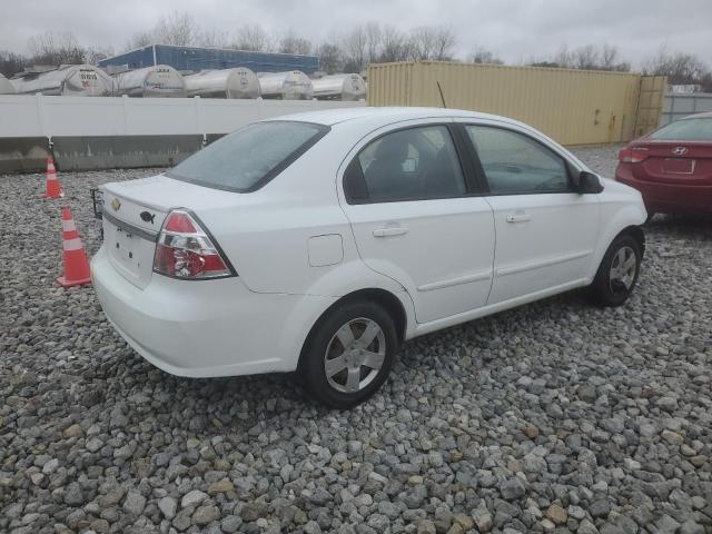 KL1TD5DE7BB243307 - 2011 CHEVROLET AVEO LS WHITE photo 3