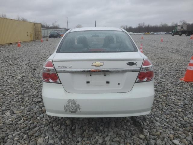 KL1TD5DE7BB243307 - 2011 CHEVROLET AVEO LS WHITE photo 6