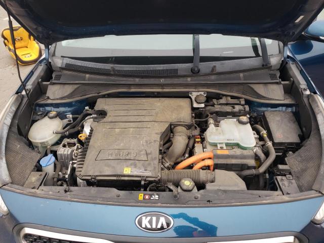 KNDCC3LC0H5037947 - 2017 KIA NIRO EX BLUE photo 12