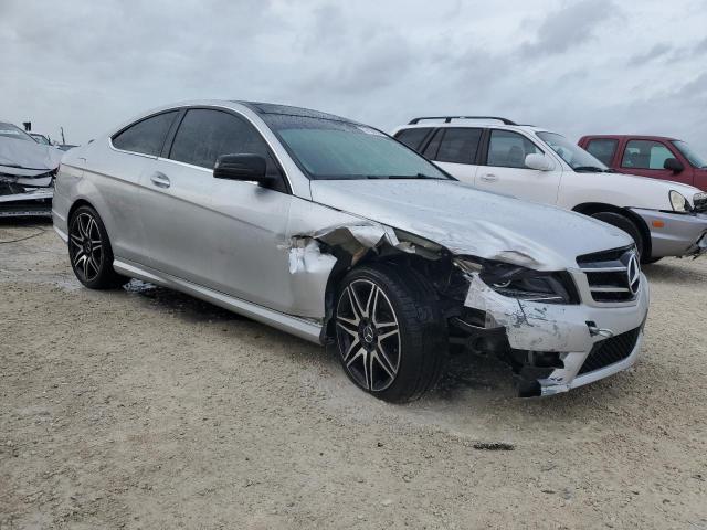 WDDGJ4HB7EG185774 - 2014 MERCEDES-BENZ C 250 SILVER photo 4