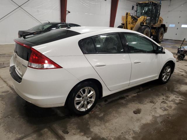 JHMZE2H77BS004980 - 2011 HONDA INSIGHT EX WHITE photo 3