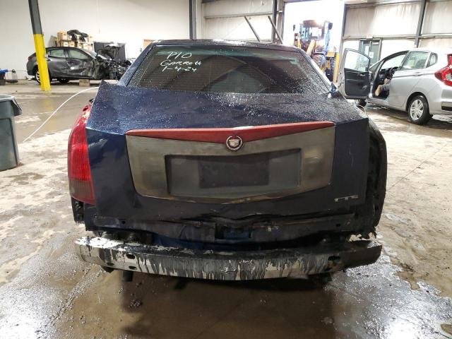 1G6DM577X40148414 - 2004 CADILLAC CTS BLUE photo 6