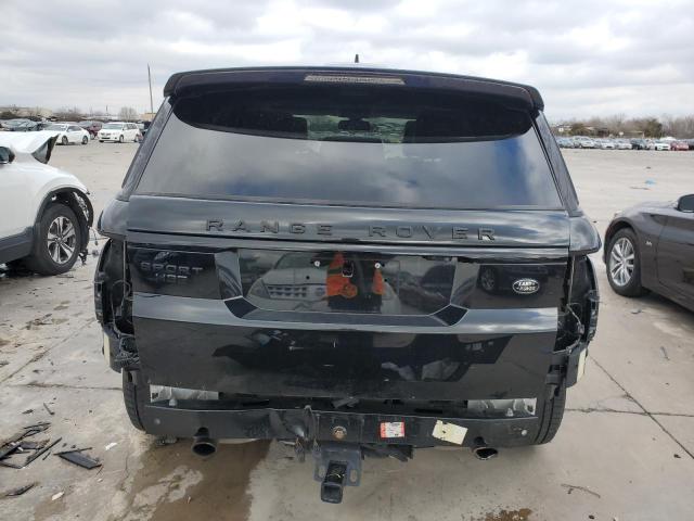 SALWR2VF2GA651121 - 2016 LAND ROVER RANGE ROVE HSE BLACK photo 6