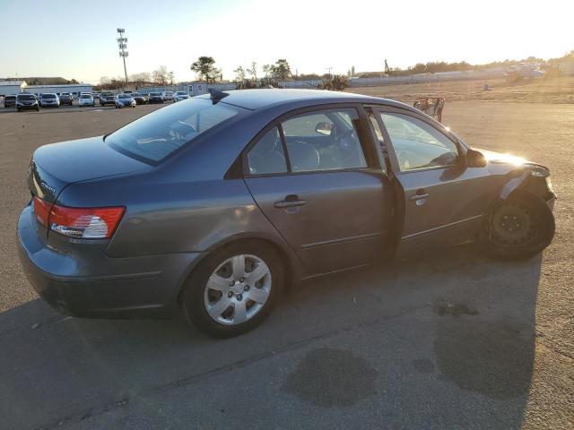 5NPET46C89H570155 - 2009 HYUNDAI SONATA GLS BLUE photo 3