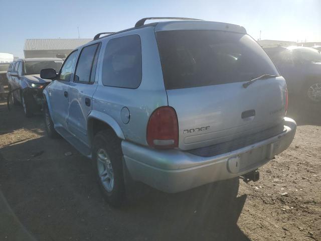 1B8HS58Z42F153943 - 2002 DODGE DURANGO SLT PLUS SILVER photo 2