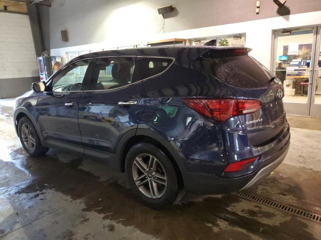 5XYZTDLB8HG430464 - 2017 HYUNDAI SANTA FE S BLUE photo 2