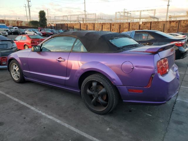 1ZVFT85H955190614 - 2005 FORD MUSTANG GT PURPLE photo 2