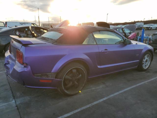 1ZVFT85H955190614 - 2005 FORD MUSTANG GT PURPLE photo 3