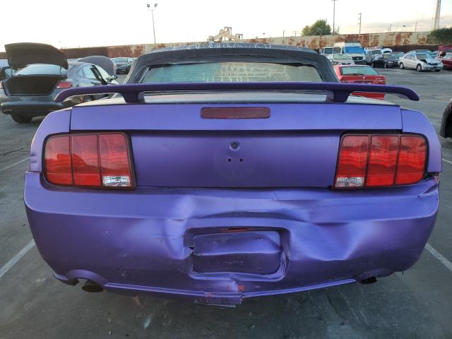 1ZVFT85H955190614 - 2005 FORD MUSTANG GT PURPLE photo 6