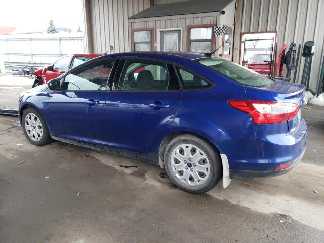 1FAHP3F29CL387147 - 2012 FORD FOCUS SE BLUE photo 2