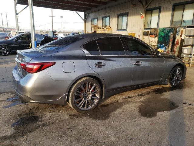 JN1FV7AP3HM851376 - 2017 INFINITI Q50 RED SPORT 400 GRAY photo 3