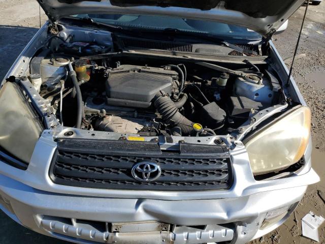 JTEHH20V036081999 - 2003 TOYOTA RAV4 SILVER photo 12