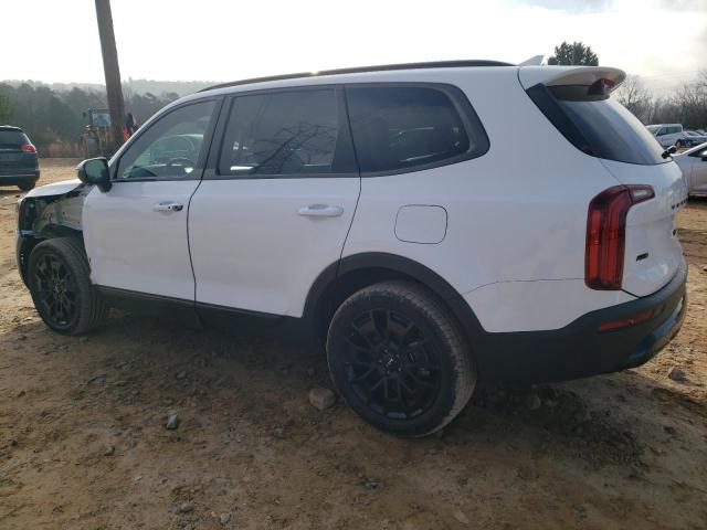 5XYP3DHC6NG292380 - 2022 KIA TELLURIDE EX WHITE photo 2