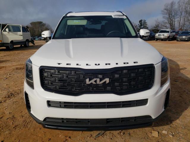 5XYP3DHC6NG292380 - 2022 KIA TELLURIDE EX WHITE photo 5