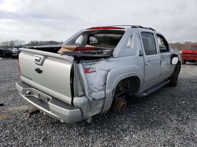 3GNMCFE0XDG150937 - 2013 CHEVROLET AVALANCHE LT SILVER photo 3