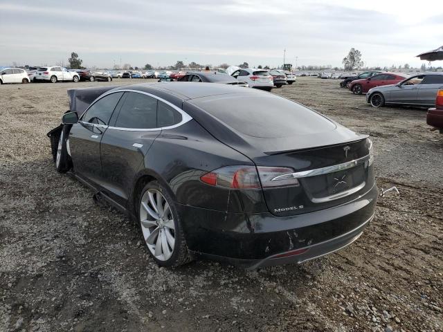 5YJSA1DPXCFP02898 - 2012 TESLA MODEL S Սև լուսանկար 2