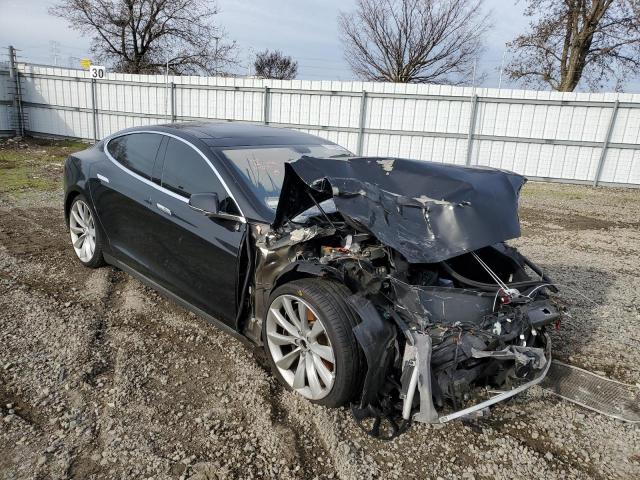 5YJSA1DPXCFP02898 - 2012 TESLA MODEL S Սև լուսանկար 4