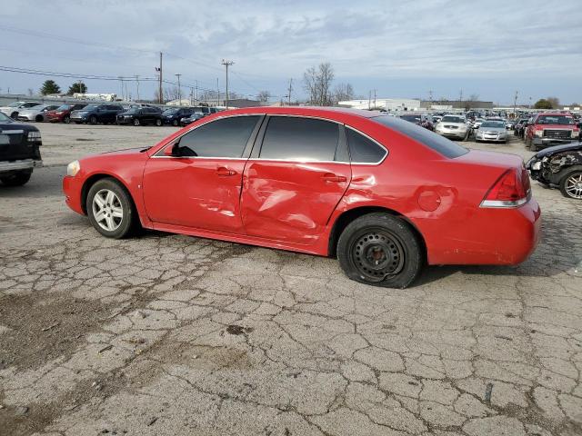 2G1WA5EK2A1101196 - 2010 CHEVROLET IMPALA LS RED photo 2