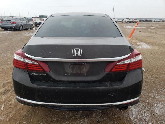 1HGCR2F38HA252098 - 2017 HONDA ACCORD LX BLACK photo 6