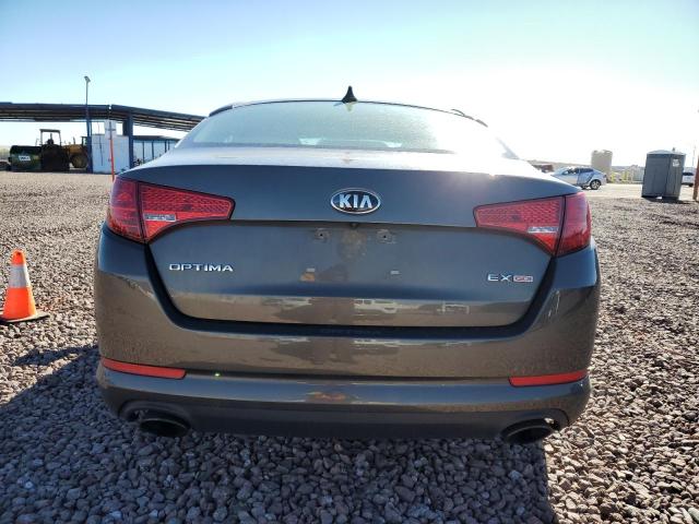 5XXGN4A71DG257403 - 2013 KIA OPTIMA EX GRAY photo 6