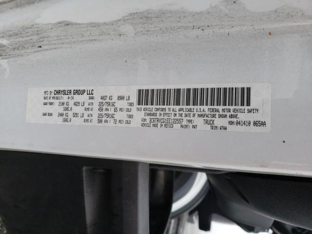 3C6TRVCG1EE122557 - 2014 RAM PROMASTER 2500 HIGH أبيض صورة 13