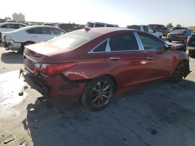 5NPEC4AC2DH527799 - 2013 HYUNDAI SONATA SE RED photo 3