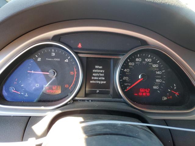 WA1WMAFE5BD007278 - 2011 AUDI Q7 PRESTIGE ნაცრისფერი ფოტო 9